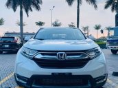 Nhận giao xe tận nhà miễn phí, Honda CR V L năm sản xuất 2019, màu trắng, nhập khẩu Thái Lan