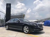 Bán Mercedes S450L năm sản xuất 2017, màu đen, xe còn mới