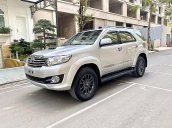 Bán Toyota Fortuner 2.5G đời 2016, màu bạc, số sàn