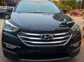 Cần bán Hyundai Santa Fe 2.4L 4WD, năm 2017, màu đen chính chủ, giá 955tr