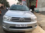 Bán Toyota Fortuner 2.5G năm 2009, màu bạc như mới, 525tr