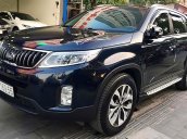 Bán xe cũ Kia Sorento GATH đời 2018, màu xanh lam