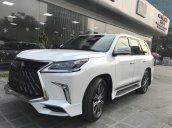 Bán xe Lexus LX 570S Super Sport 2019 siêu lướt, màu trắng, giao toàn quốc, giá tốt, LH 094.539.2468 Ms. Hương