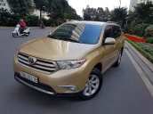 Bán Toyota Highlander năm sản xuất 2011, màu vàng, nhập khẩu chính chủ