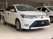 Cần bán Toyota Vios năm sản xuất 2017, màu trắng, giá 410tr xe còn mới lắm