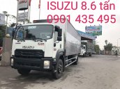 Isuzu 8T6 - KM: Máy lạnh, 9 phiếu bảo, radio MP3