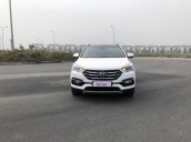 Bán ô tô Hyundai Santa Fe 2.4 2016, bản full màu trắng, biển Hà Nội