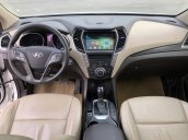 Bán ô tô Hyundai Santa Fe 2.4 2016, bản full màu trắng, biển Hà Nội