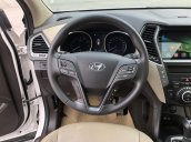 Bán ô tô Hyundai Santa Fe 2.4 2016, bản full màu trắng, biển Hà Nội