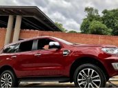 Bán Ford Everest Titanium đời 2018, màu đỏ, nhập khẩu 