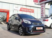 Xe Kia Morning Si MT năm 2017, màu xanh lam chính chủ, giá chỉ 310 triệu