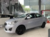 Bán xe Mitsubishi Attrage CVT năm sản xuất 2019, màu xám, 475tr
