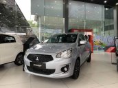 Bán xe Mitsubishi Attrage CVT năm sản xuất 2019, màu xám, 475tr
