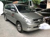 Cần bán xe Toyota Innova G đời 2007, màu bạc số sàn, 295 triệu