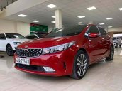 Bán Kia Cerato 1.6 AT sản xuất năm 2017, màu đỏ, số tự động 