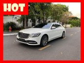 MBA Auto - bán xe Mercedes S450 trắng/đen mẫu 2019 - trả trước 1 tỷ 500 triệu nhận xe ngay