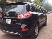 Bán Hyundai Santa Fe 2.4L 4WD 2011, màu đen, xe nhập, số tự động