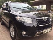 Bán Hyundai Santa Fe 2.4L 4WD 2011, màu đen, xe nhập, số tự động