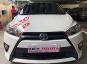 Bán xe Toyota Yaris 1.5E 2017, màu trắng, nhập khẩu như mới, giá tốt