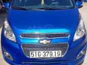 Bán xe Chevrolet Spark đời 2017, màu xanh lam như mới, giá tốt