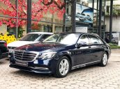 Bán Mercedes S450L 2019 xanh cavansite, nội thất kem, chính chủ chạy lướt, biển đẹp