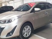 Bán Toyota Vios 1.5G AT sản xuất 2019, màu vàng số tự động, giá chỉ 569 triệu