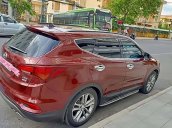 Bán Hyundai Santa Fe năm 2018, màu đỏ xe còn mới lắm