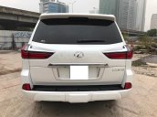 Cam kết xe siêu mới 99,999% Lexus LX570 xuất Mỹ màu trắng, nội thất nâu đỏ, xe sản xuất 2018, đăng ký cuối 2018