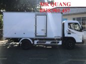 Bán gấp chiếc Fuso Canter 6.5 thùng kín full inox304 - thùng bảo ôn 3,4 tấn, giao nhanh