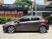 Bán Kia Rio 1.4AT 2015, màu nâu, nhập khẩu, hỗ trợ trả góp