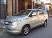 Cần bán lại xe Toyota Innova sản xuất 2007, màu bạc số sàn, giá 219tr