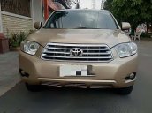 Cần bán lại xe Toyota Highlander 3.5 năm sản xuất 2008, màu vàng, xe nhập, giá tốt