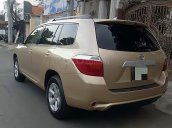 Cần bán lại xe Toyota Highlander 3.5 năm sản xuất 2008, màu vàng, xe nhập, giá tốt