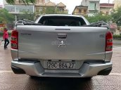 Bán Mitsubishi Triton 4x2AT Mivec năm sản xuất 2017, màu bạc, nhập khẩu Thái Lan số tự động