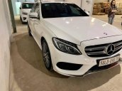 MBA Auto - bán xe Mercedes C300 AMG trắng/đỏ đời 2017 - trả trước 600 triệu nhận xe luôn