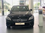 Bán Mercedes-Benz C200 2019 cũ, màu đen - kem, KM cao nhất