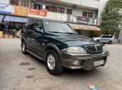 Xe Ssangyong Musso 2.3 AT đời 2005, màu xanh lục, nhập khẩu nguyên chiếc số tự động, giá 130tr