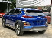 Bán Hyundai Kona Turbo 1.6 AT tự động đời 2018, màu xanh lam, 718tr