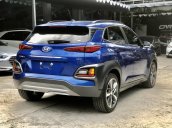 Bán Hyundai Kona Turbo 1.6 AT tự động đời 2018, màu xanh lam, 718tr