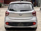 Bán Hyundai Grand i10 i10 Hatchback tự động 2018, màu bạc, 406 triệu