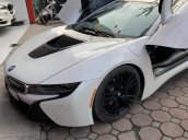 Bán BMW i8 sản xuất 2015 model 2017, màu trắng, nhập khẩu nguyên chiếc