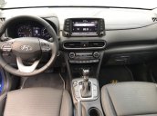 Bán Hyundai Kona 1.6Turbo màu xanh Tiger, số tự động sản xuất 2018, biển Bình Dương, đi 2000km