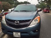 Bán xe Mazda BT 50 năm 2014, màu xanh lam, xe nhập, số sàn 