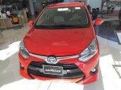 Mua xe đón tết - Nhận quà tặng phụ kiện chính hãng giá trị khi mua chiếc Toyota Wigo 1.2G MT, sản xuất 2019, màu đỏ