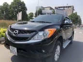 Cần bán Mazda BT 50 2015, màu đen, nhập khẩu Thái, giá 445tr