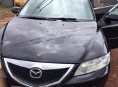 Cần bán lại xe Mazda 6 2.0LMT đời 2003, màu đen số sàn