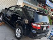 Cần bán xe Toyota Fortuner 2.5G 2011, màu đen, máy dầu, số sàn