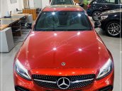 Bán chiếc xe hạng sang Mercedes-Benz C class C300 AMG, đời 2020, màu đỏ, giá cạnh tranh