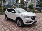 Bán xe Hyundai Santa Fe năm sản xuất 2018, màu trắng