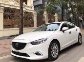 Cần bán xe Mazda 6 2.0 AT đời 2015, màu trắng